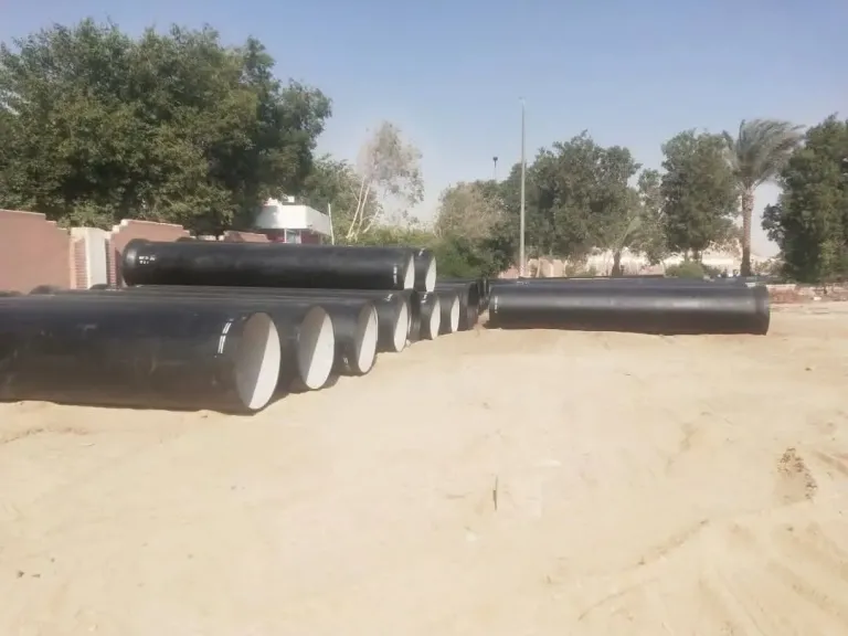 لحل أزمة المياة بشكل نهائي  البدء في توريد المواسير اللازمة لإحلال وتجديد 27 كيلو متراً من خط الكريمات تنفيذاً لتوجيهات رئيس الوزراء