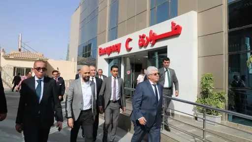 وزير التعليم العالي يتفقد مستشفى...