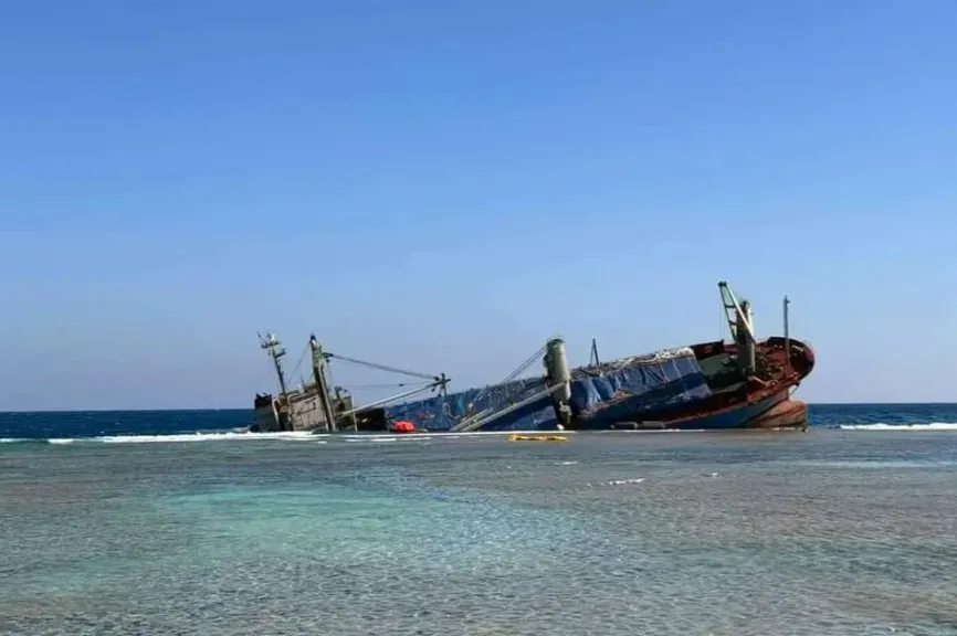 اليوم الحكم علي مسؤولي سفينة بضائع غرقت بالبحر الأحمر ودمرت الشعاب المرجانية والتعويض البيئي بقيمة 24 مليون دولار