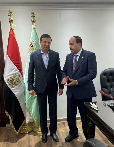 النائب أحمد قورة يلتقي وزير الزراعة