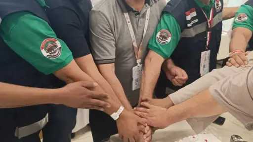 احتفال حجاج جمعيات البحر الأحمر...