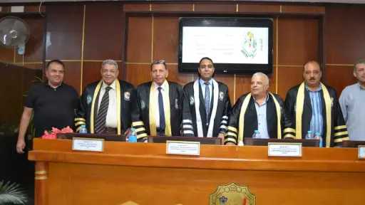 محمود أبو شنب يحصل على...